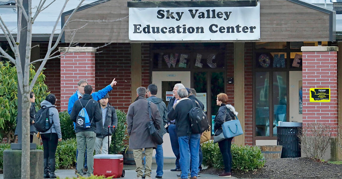 Photo of Sky Valley Education Center in 2019